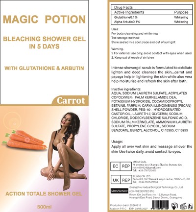 MAGIC - MAGIC POTION BLEACHING SHOWER GELIN